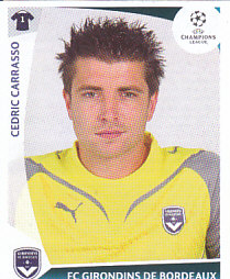 Cedric Carrasso Girondins de Bordeaux samolepka UEFA Champions League 2009/10 #40